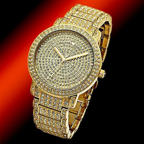 michael kors men's watch with diamonds|michael kors watch 112211.